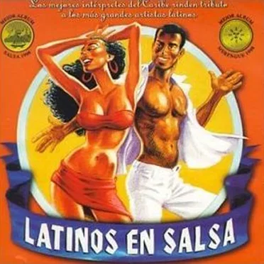 Latinos en salsa by Various Artists - album cover