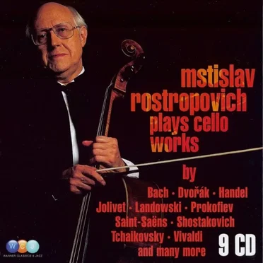 Mstislav Rostropovich Plays Cello Works