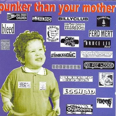 Punker Than Your Mother by Various Artists - album cover