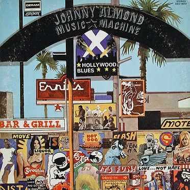 Hollywood Blues by Johnny Almond Music Machine - album cover
