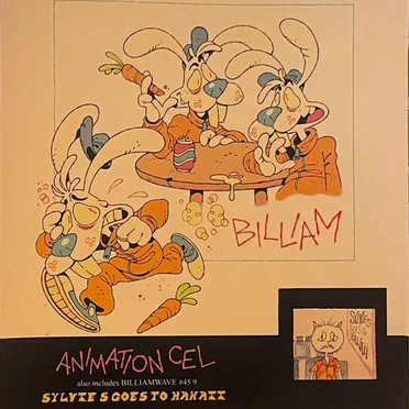 Animation Cel + Sylvie S Goes to Hawaii