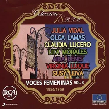 Colección 78 RPM: Voces femeninas, vol. 3: 1954/1959 by Various Artists - album cover