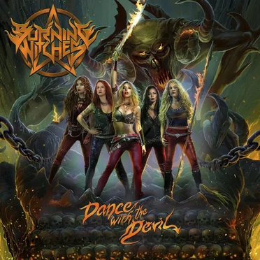 Dance With the Devil by Burning Witches - album cover