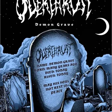 Demon Grave by Overthrust - album cover