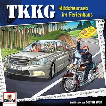 TKKG 106: Mädchenraub im Ferienhaus by Stefan Wolf - album cover