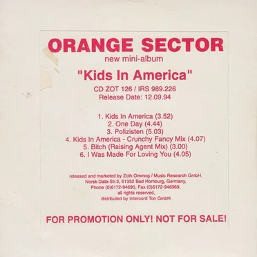 Kids in America