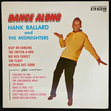 Dance Along by Hank Ballard and the Midnighters - album cover