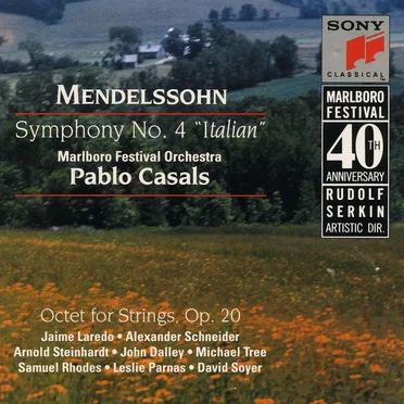 Symphony no. 4 "Italian" / Octet for Strings, op. 20
