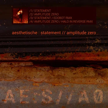 Statement / Amplitude Zero by Aesthetische - album cover