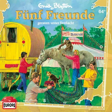 Fünf Freunde, Episode 64: geraten unter Verdacht by Enid Blyton - album cover