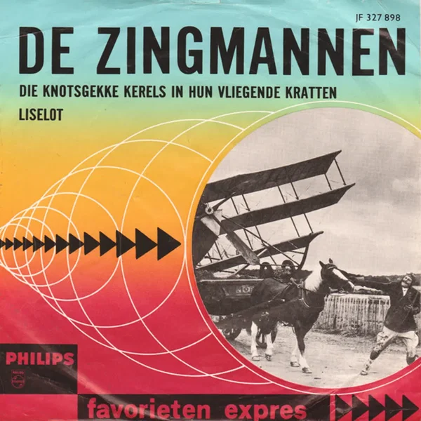 Die knotsgekke kerels in hun vliegende kratten / Liselot