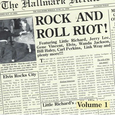 Rock and Roll Riot! by Various Artists - album cover