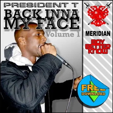 Back Inna My Face by President T - album cover