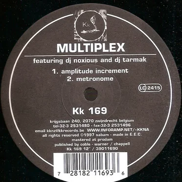 Multiplex feat. Dj Noxious and Dj Tarmak by Multiplex - album cover