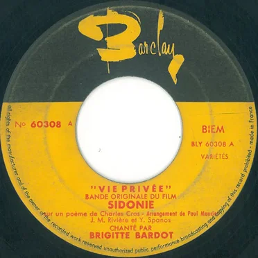 Bande originale du film « Vie privée »