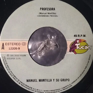 Profesora / Linda mexicana by Manuel Mantilla y su Grupo - album cover