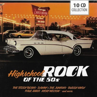 Highschool Rock of the 50s by Various Artists - album cover