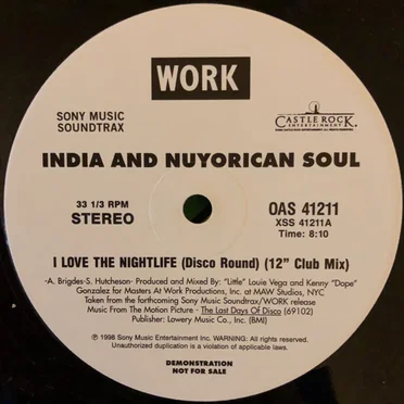 I Love the Nightlife (Disco Round)