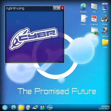 The Promised Future by Cybr - album cover