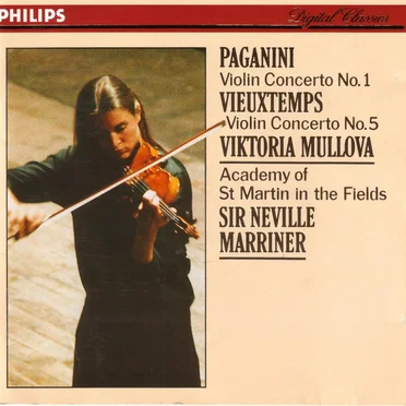 Paganini: Violin Concerto no. 1 / Vieuxtemps: Violin Concerto no. 5