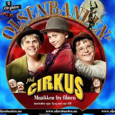 På Cirkus by Olsenbanden Jr. - album cover