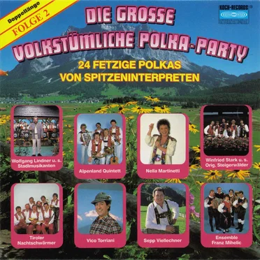 Die große volkstümliche Polka-Party, Folge 2 by Various Artists - album cover
