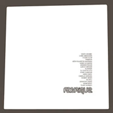 Fabrique: 2001-2009 by Various Artists - album cover