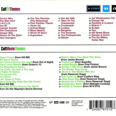 The Best of Cult Fiction: Cult Movie Themes by Various Artists - album cover