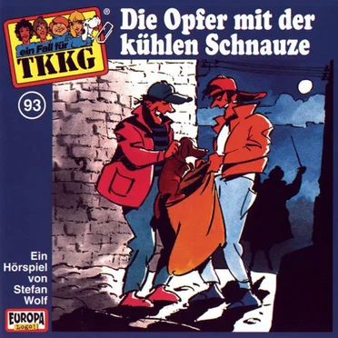 TKKG 93: Die Opfer mit der kühlen Schnauze by Stefan Wolf - album cover