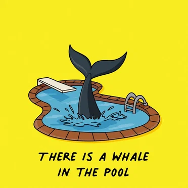 There Is a Whale in the Pool
