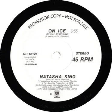 On Ice by Natasha King - album cover