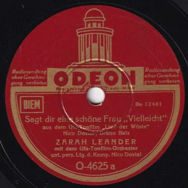 Sagt Dir eine schöne Frau „Vielleicht“ / Fatmé, erzähl’ mir ein Märchen