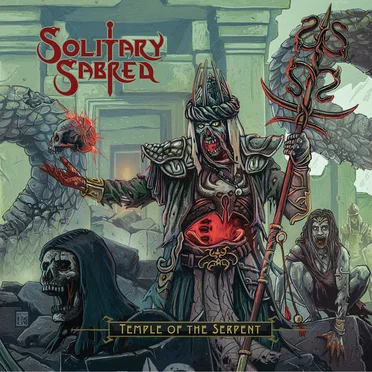 Temple of the Serpent by Solitary Sabred - album cover