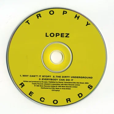 Why Can't It Stop? by Lopez - album cover