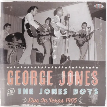 Live in Texas 1965 by George Jones and The Jones Boys - album cover