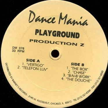 Vertigo by Playground Production Z - album cover