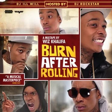 Burn After Rolling by Wiz Khalifa - album cover