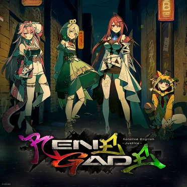 RENEGADE by hololive English -Justice- - album cover