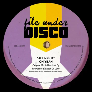 All Night by Oh Yeah - album cover