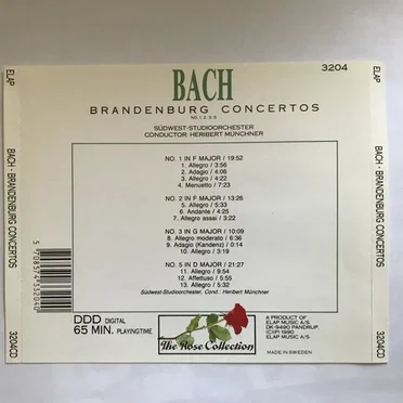 Brandenburg Concertos No.1-2-3-5