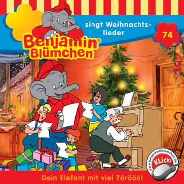 Benjamin Blümchen, Folge 74: ... singt Weihnachtslieder by Benjamin Blümchen - album cover