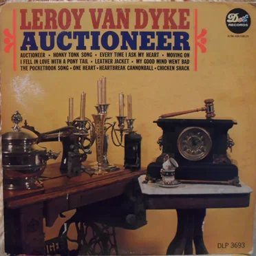 Auctioneer by Leroy Van Dyke - album cover