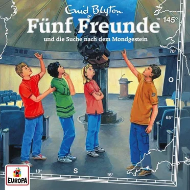 Fünf Freunde, Episode 145: und die Suche nach dem Mondgestein by Enid Blyton - album cover
