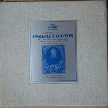 Psalmen Davids Für 2 Bis 4 Chöre Und Instrumente - Psalms Of David - Psaumes De David (Gesamtaufnahme - Complete - Integral)