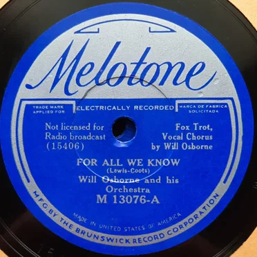For All We Know / Let Me Call You Mine