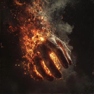 Burn Me Alive by Crimson Vale - album cover