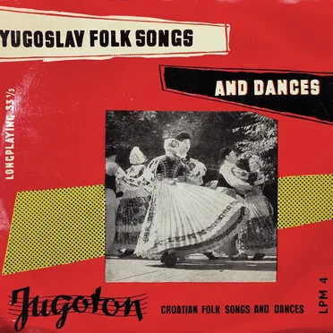 Croatian Folk Songs and Dances by Various Artists - album cover