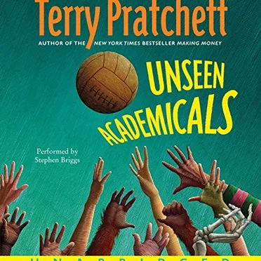Unseen Academicals by Terry Pratchett - album cover