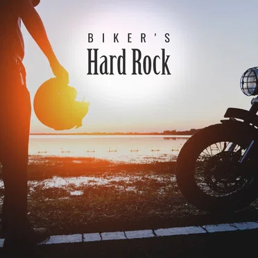 Biker's Hard Rock by Various Artists - album cover