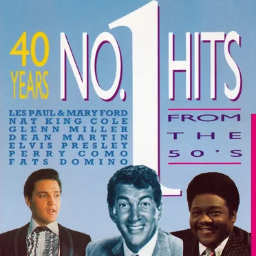 40 Years No. 1 Hits From the 50’s by Various Artists - album cover